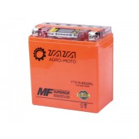 Акумулятор гелевий YTX16-BS 16АH 150*87*161 мм помаранчевий, З ДИСПЛЕЄМ - OUTDO
