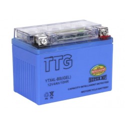Акумулятор гелевий YTX4L-BS 4AH 113*70*85 мм синій, З ІНДИКАТОРОМ, TTG - OUTDO Акумулятор гелевий YTX4L-BS 4AH 113*70*85 мм синій, З ІНДИКАТОРОМ, TTG - OUTDO