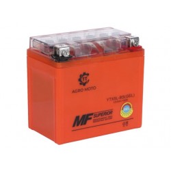 Акумулятор гелевий YTX5L-BS 5АH 113*70*106 мм оранжевий - OUTDO