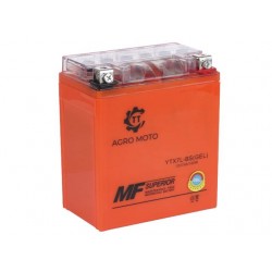 Акумулятор гелевий YTX7L-BS 7АH 113*70*130 мм оранжевий - OUTDO