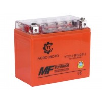 Акумулятор гелевий YTX12-BS 12(10)АH 150*87*130 мм оранжевий - OUTDO