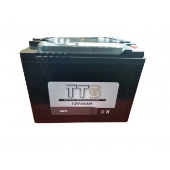 Тяговый аккумулятор TTG, 12V, 55AH