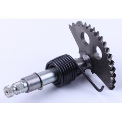 Полумесяц в сборе + пружина + втулка - 125/150CC