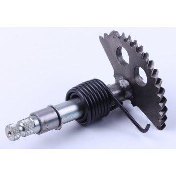 Полумесяц в сборе + пружина + втулка - 125/150CC