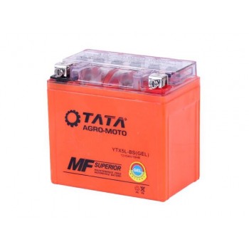 Аккумулятор 5АH-YTX5L-BS OUTDO гелевый 114*70*106mm оранжевый