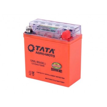 Аккумулятор гелевый, 5АH-YTX12N5-3B, оранж., 120*61*129 мм, с индикатором - OUTDO, Active