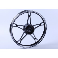 Диск задній литий, барабанне гальмо 17*1,4 (black) 3kg - Дельта/Альфа