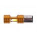 Лампа фары диодная 2 кристалла линза Н6 BA20D 12V 35/35W - LED - АМ