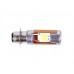 Лампа фары диодная 2 кристалла 3 усика П15Д-25-3 12В 35/35W - LED - АМ