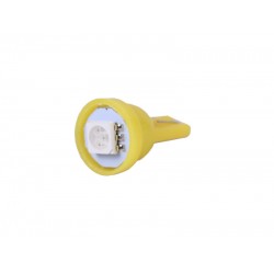 Лампа 1-диодная (габаритов) LED желтый T10 - AM