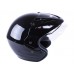 Шлем мотоциклетный открытый с козырьком MD-705H VIRTUE (черный, size L)