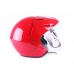Шлем мотоциклетный открытый с козырьком MD-705H VIRTUE (красный, size L)