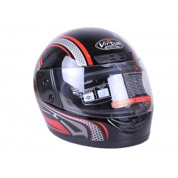 Шолом мотоциклетний інтеграл МD-A105 VIRTUE (чорно-червоний глянсовий, size L)