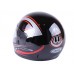 Шолом мотоциклетний інтеграл МD-A105 VIRTUE (чорно-червоний глянсовий, size L)