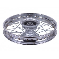 Диск задний R18*2,15J хром (под барабан, 17мм, 6 болт. звезда) Shineray XY200GY-6С