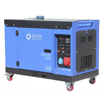 Генератор безшумний дизельний ТАТА JM10000TD 6.5/6.8KW (однофазний, зі свічкою розжарення)