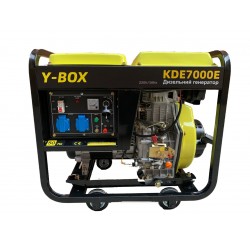 Генератор дизельний YBX KDE8500E 6.0KW (однофазний, зі свічкою розжарення)