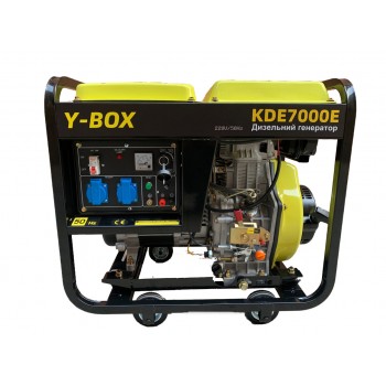 Генератор дизельний YBX KDE8500E 6.0KW (однофазний, зі свічкою розжарення)